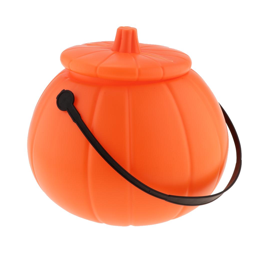 Pumpkin Lantern Halloween - Halloween snoep emmer pompoenhouder pot plastic