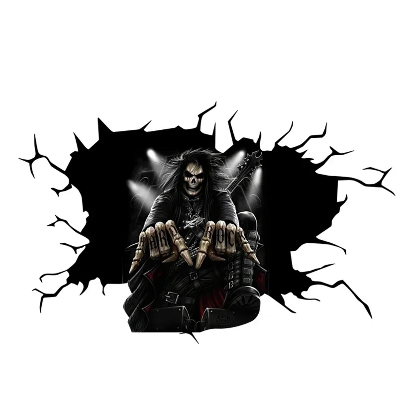 Halloween Skeleton Decoration - Halloween-skeletstickers voor auto's, PVC-vinylstickers met een