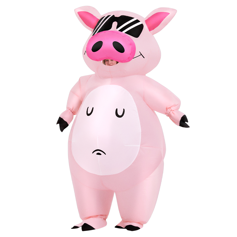 Cartoon Dier Biggetje Opblaasb - Halloween Costume Adult recensie en prijs