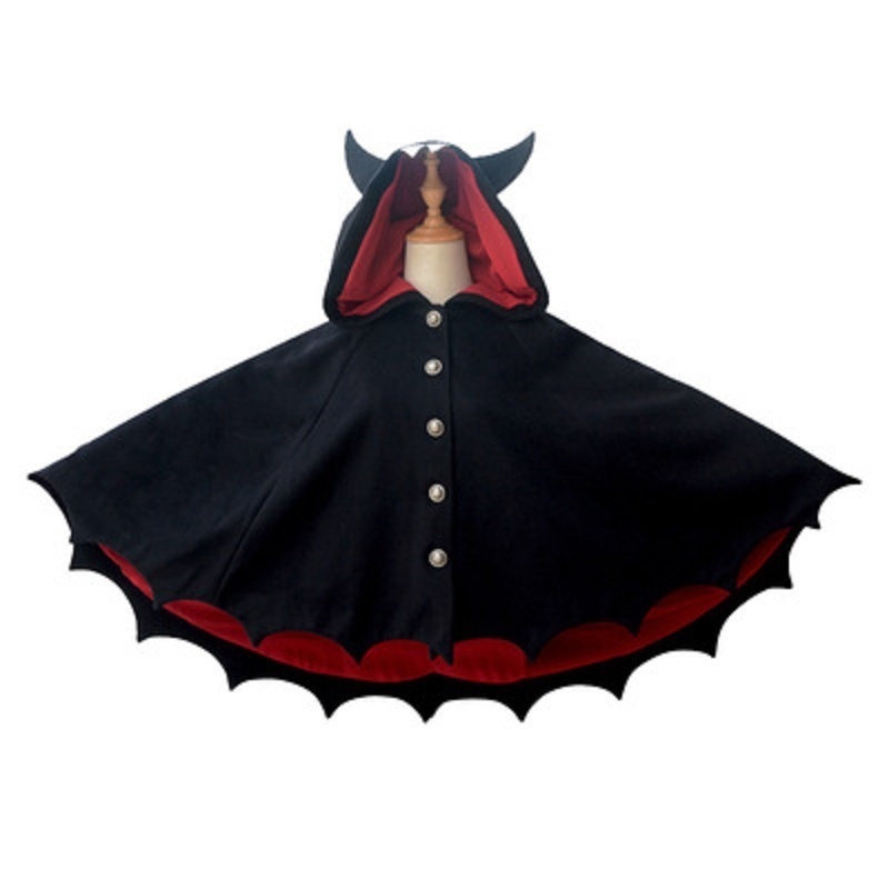 2025 Fleece Poncho Hoodie Mant - Halloween Costume Kids recensie en prijs