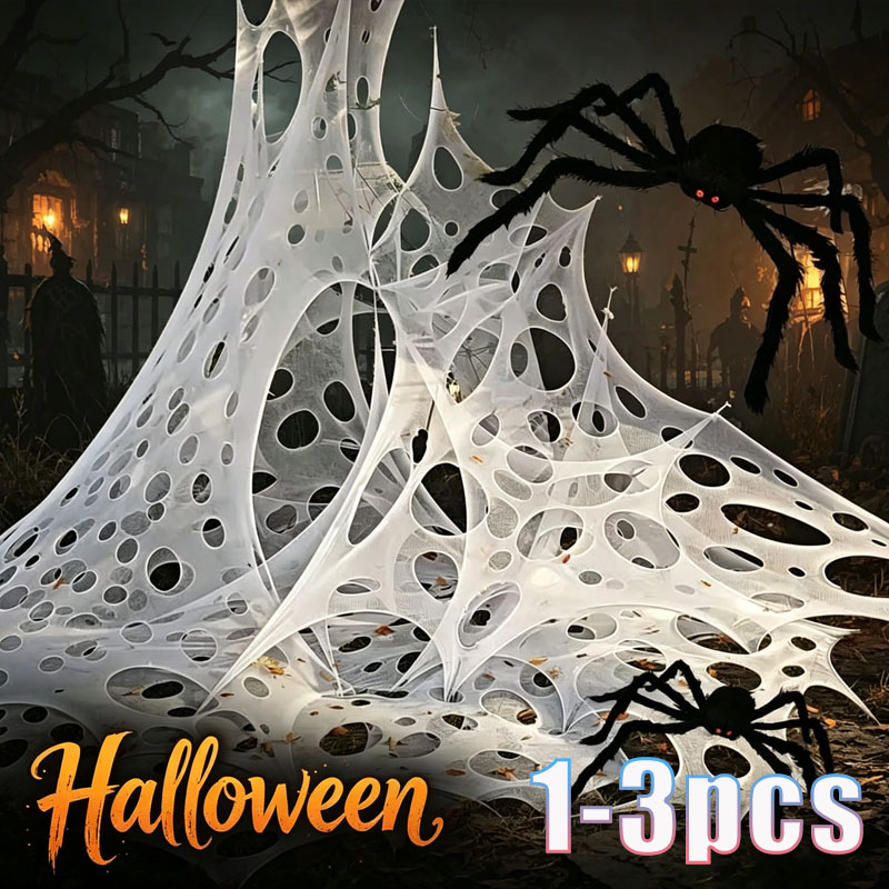 1x2m 1x4m 2x4m Nep Spinnenweb  - Spider Web Halloween Decoration recensie en prijs