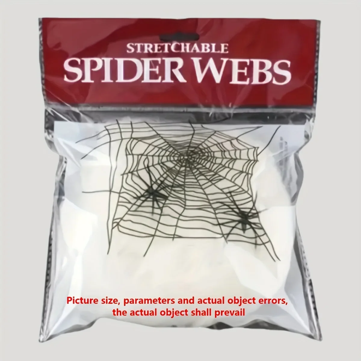 Rekbare spinnenwebben met 2 sp - Spider Web Halloween Decoration recensie en prijs