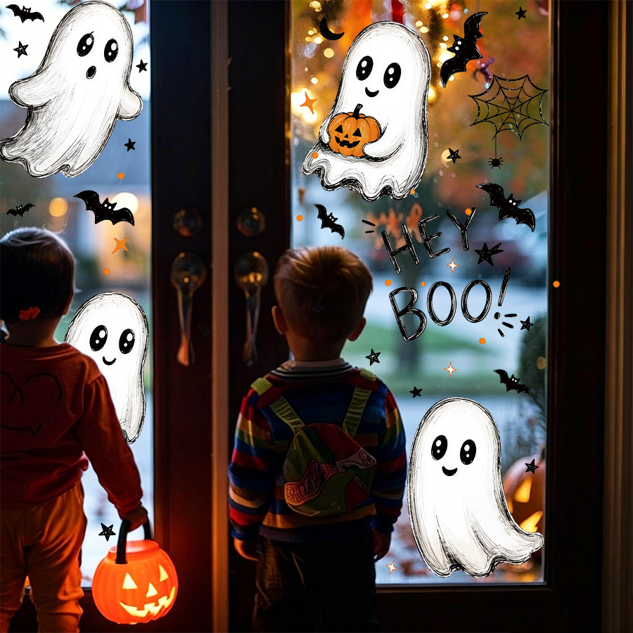 3 stuks Halloween raamstickers - Spider Web Halloween Decoration recensie en prijs