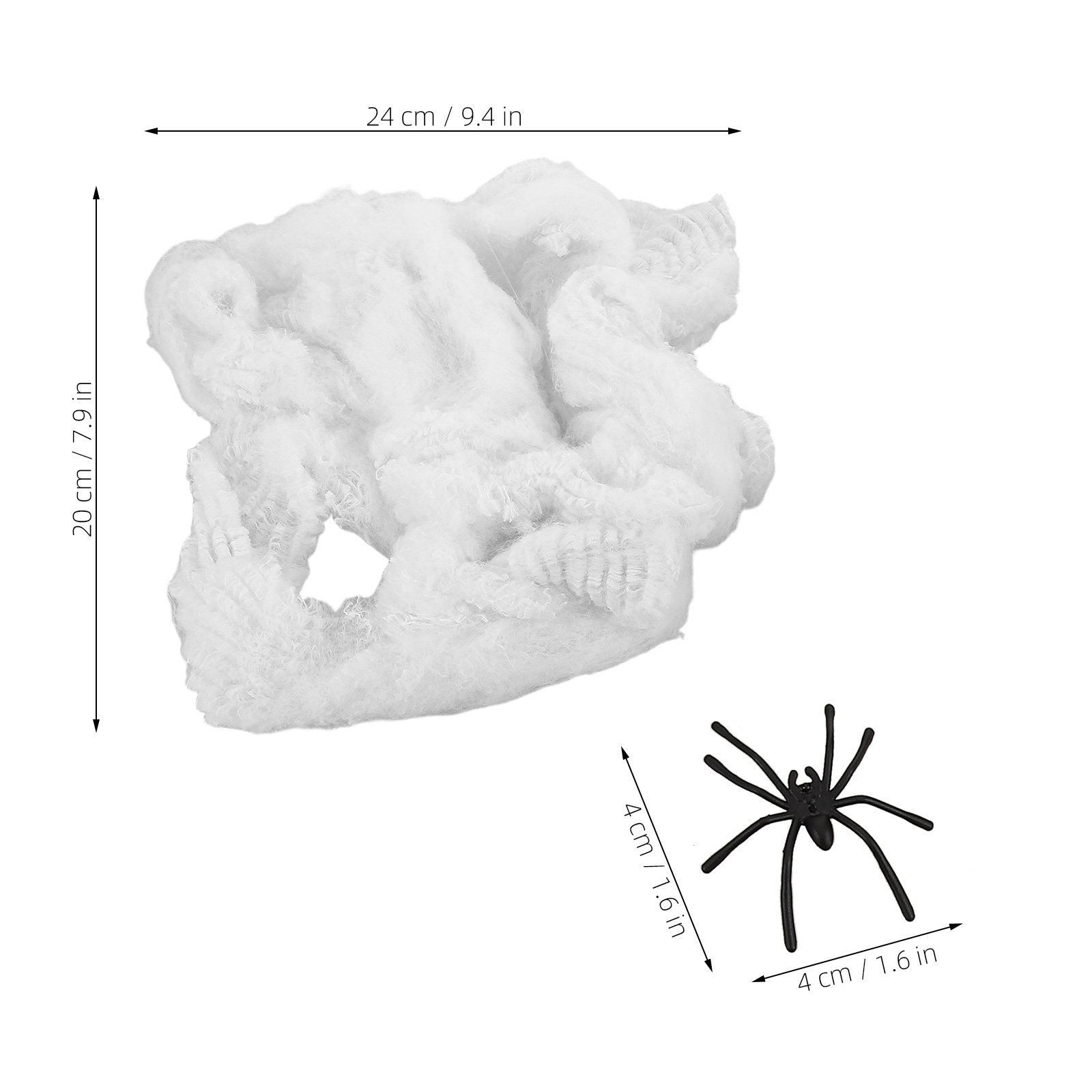 1 set Halloween-spinnenwebdeco - Spider Web Halloween Decoration recensie en prijs