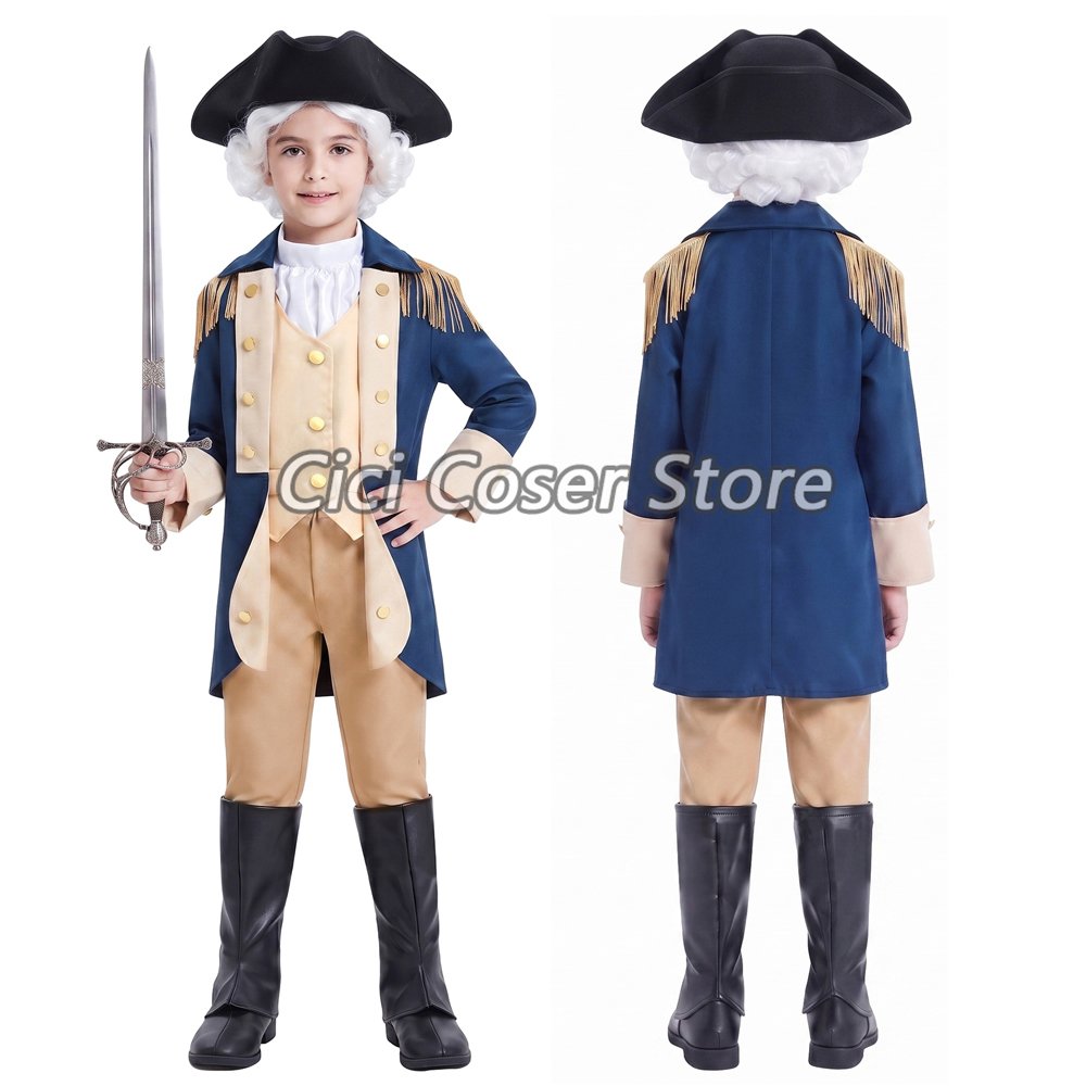 Kinderen koloniale George Wash - Halloween Costume Kids recensie en prijs