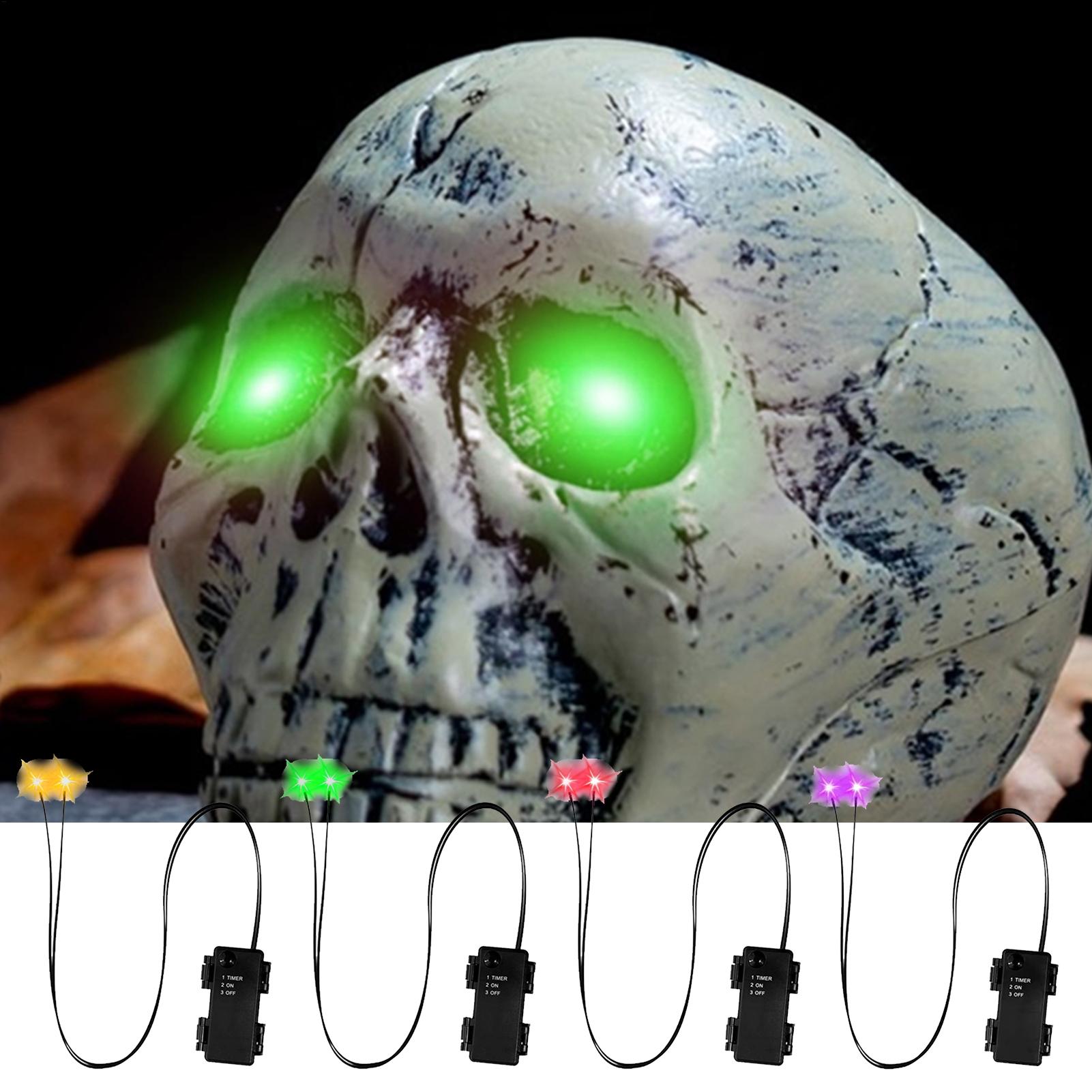 1PC Gloeiende Ogen Halloween O - Halloween Pumpkin Decor Led recensie en prijs