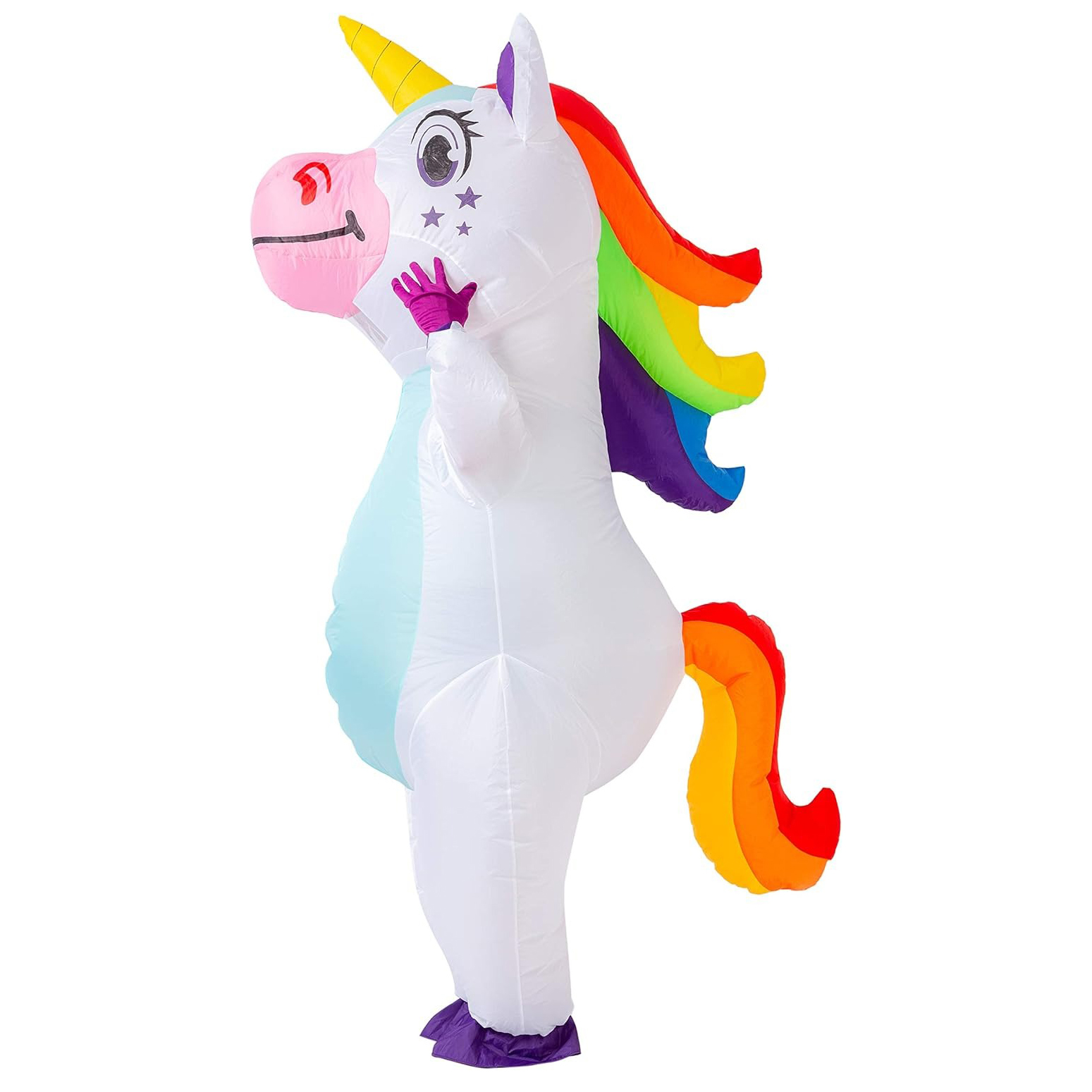 Opblaasbaar Eenhoornkostuum vo - Halloween Costume Adult recensie en prijs