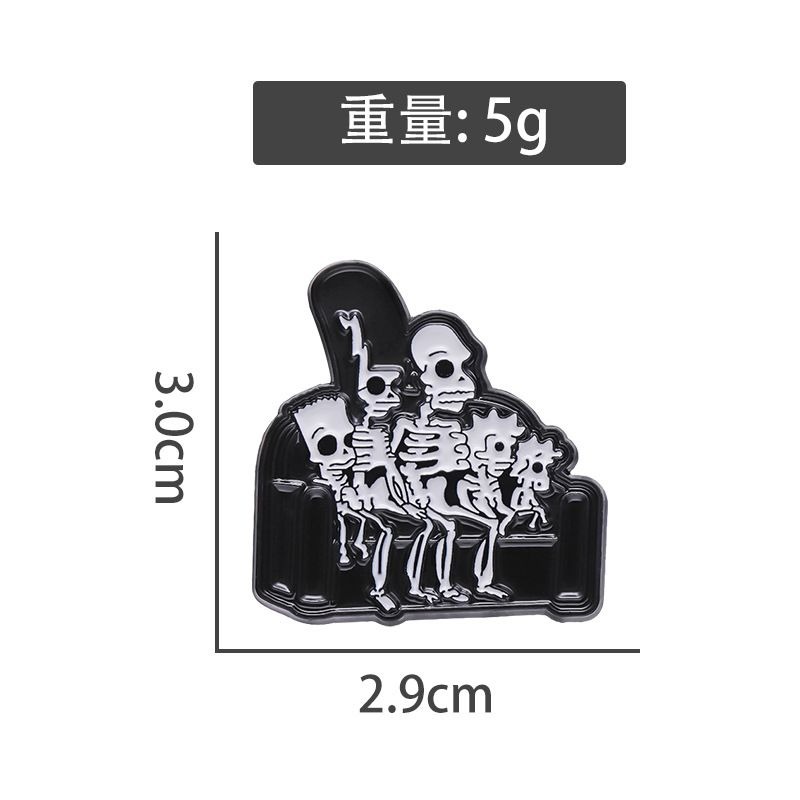 Nieuwe Cartoon Anime Figuur Br - Halloween Skeleton Decoration recensie en prijs