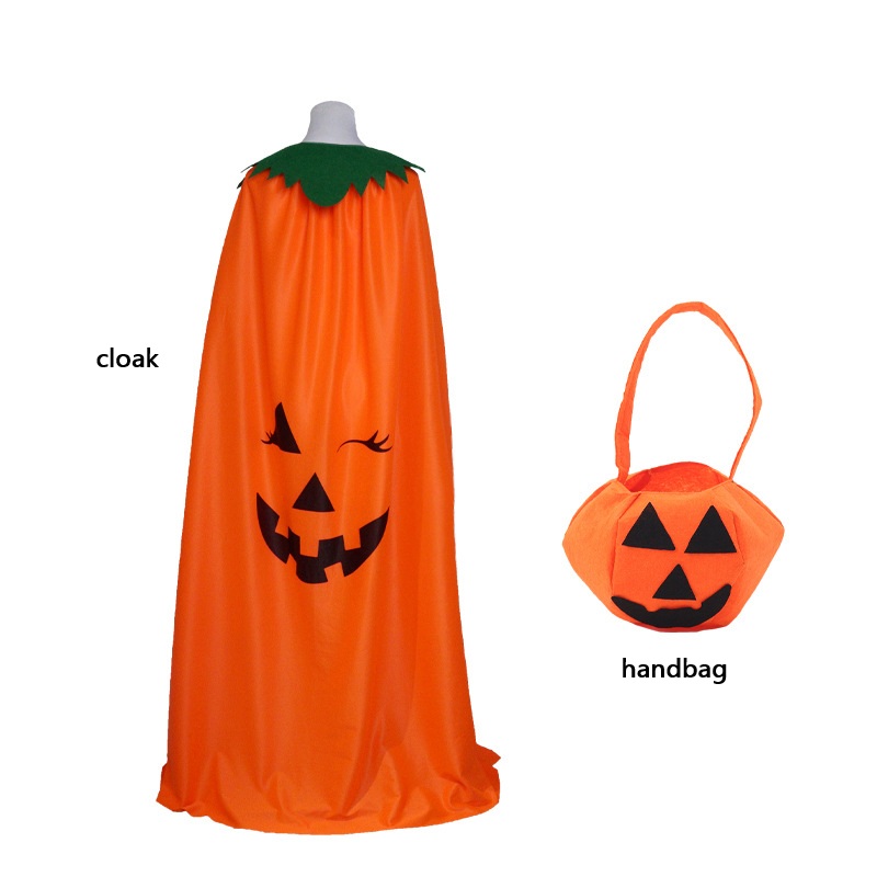 Halloween Pompoenkostuum Cape  - Pumpkin Lantern Halloween recensie en prijs
