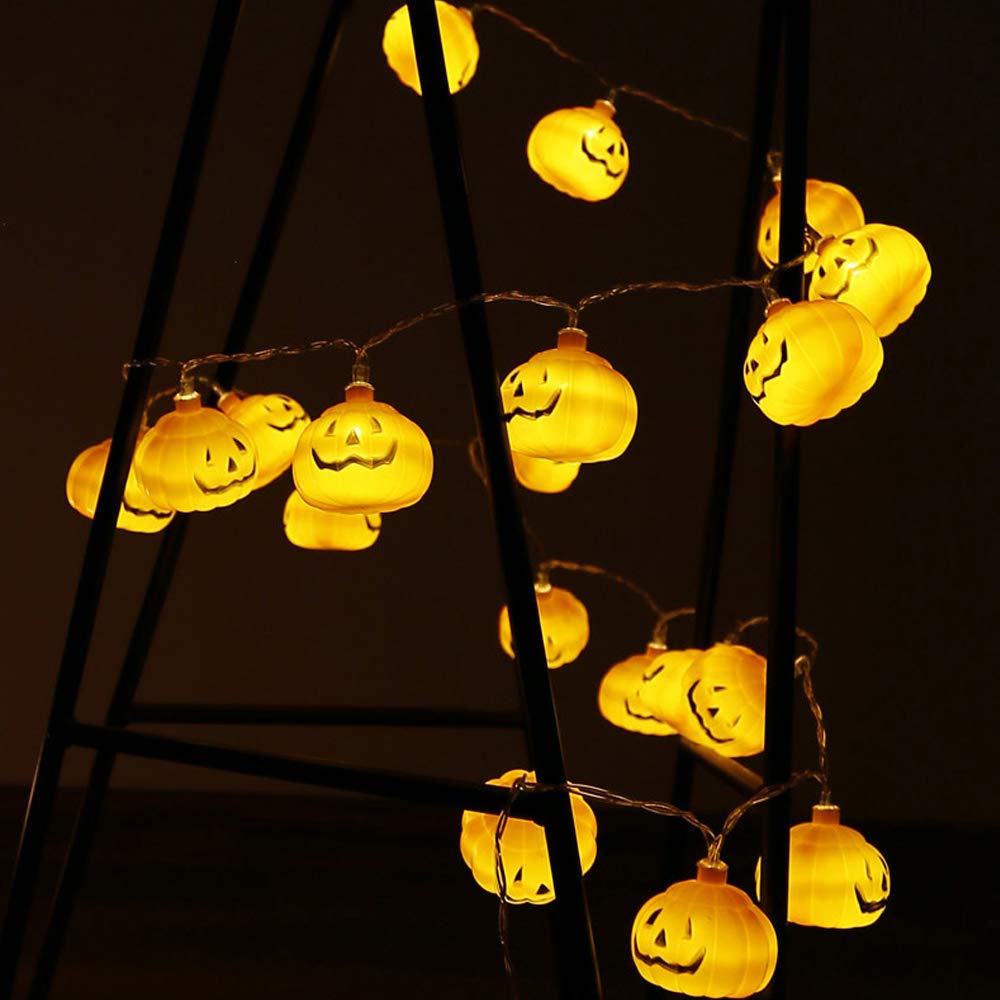 Halloween 3D Pompoen LED Licht - Halloween Led String Lights Orange recensie en prijs