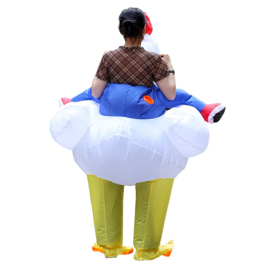 Opblaasbaar kippen- of kalkoen - Halloween Costume Adult recensie en prijs
