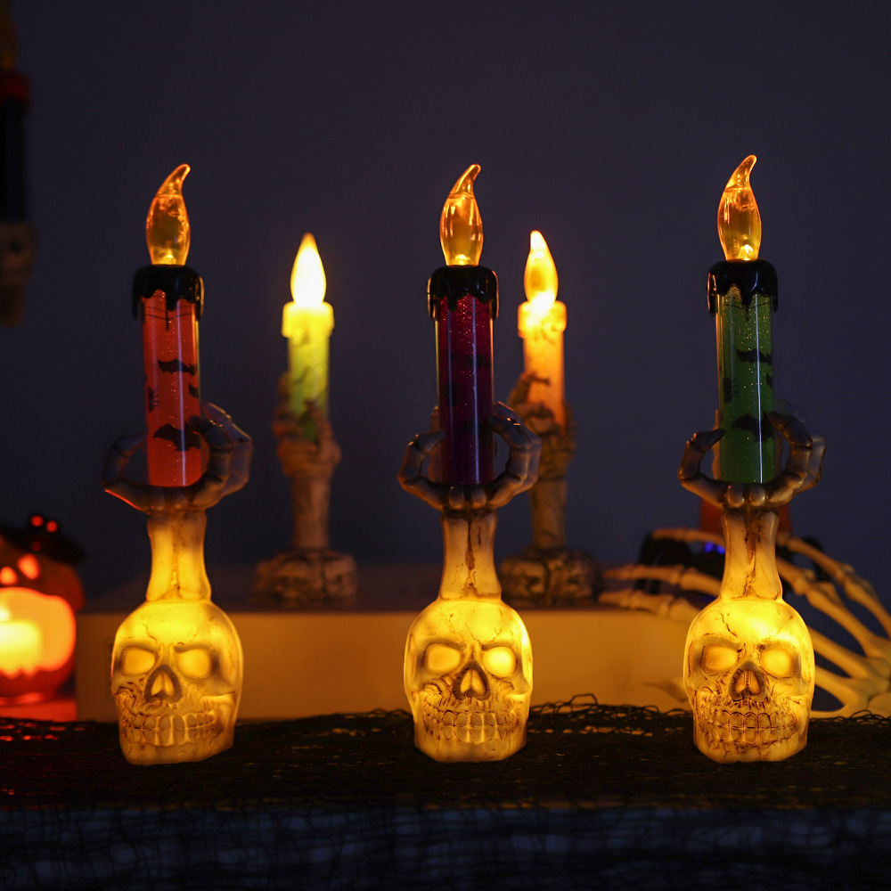 Halloween Skelethand Kaarslich - Halloween Pumpkin Decor Led recensie en prijs
