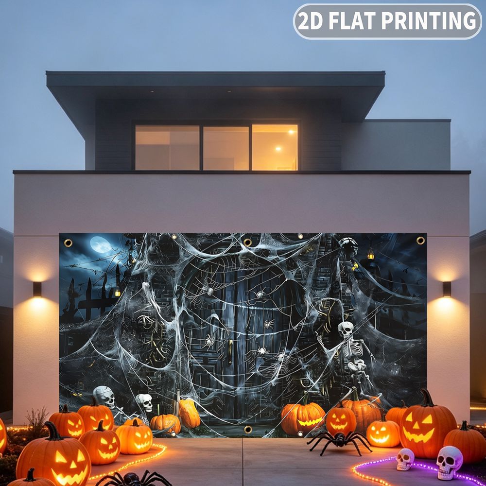 1 stuk 2D platte Halloween-fee - Spider Web Halloween Decoration recensie en prijs